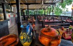 نمای کافه هتل لونا بلغارستان
